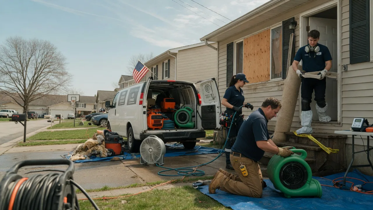 Water Damage Restoration in Rogers, AR near me